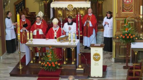 Obchody 25. rocznicy pielgrzymki Jana Pawła II do łagiewnickiego Sanktuarium, 5 czerwca 2022