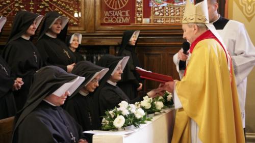 Srebrny jubileusz profesji zakonnej s. Faustyny, s. Charis i s. Livii, Kraków-Łagiewniki, 8 lutego 2020