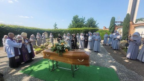 Pogrzeb s. Marceli, Sanktuarium Bożego Miłosierdzia, Kraków-Łagiewniki, 12 czerwca 2025