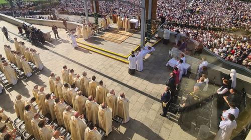 Święto Bożego Miłosierdzia, Sanktuarium Bożego Miłosierdzia, Kraków, 7 kwietnia 2024