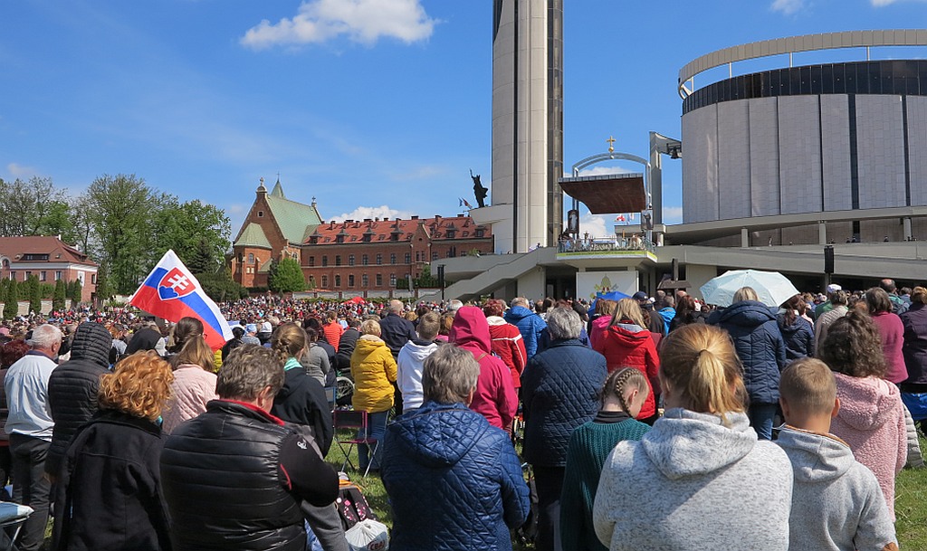 Pielgrzymka Słowaków do Łagiewnik